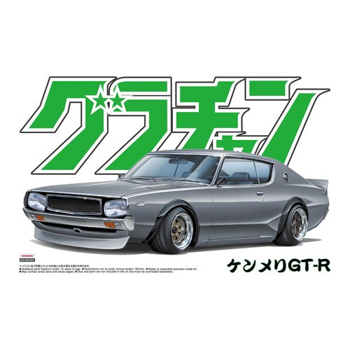 Aoshima 1/24 Niddan Skyline HY2000 GT-R (KPGC110) Grand Champion Series