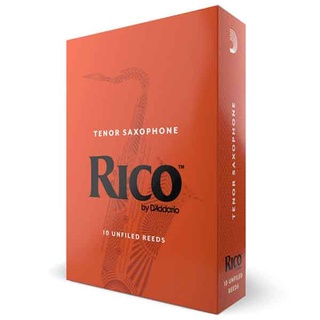 ลิ้นกล่องส้ม Rico Tenor Saxophone Reeds Orange Case 10 Pieces/Box เทเนอร์แซ็ก