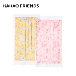 Mask 3 ชั้น ยี่ห้อ Kakao Friends สินค้าพร้อมส่งใน24ชม. Version TAIWAN  สินค้าแท้นำเข้าจากใต้หวัน (ต้นฉบับเกาหลี)