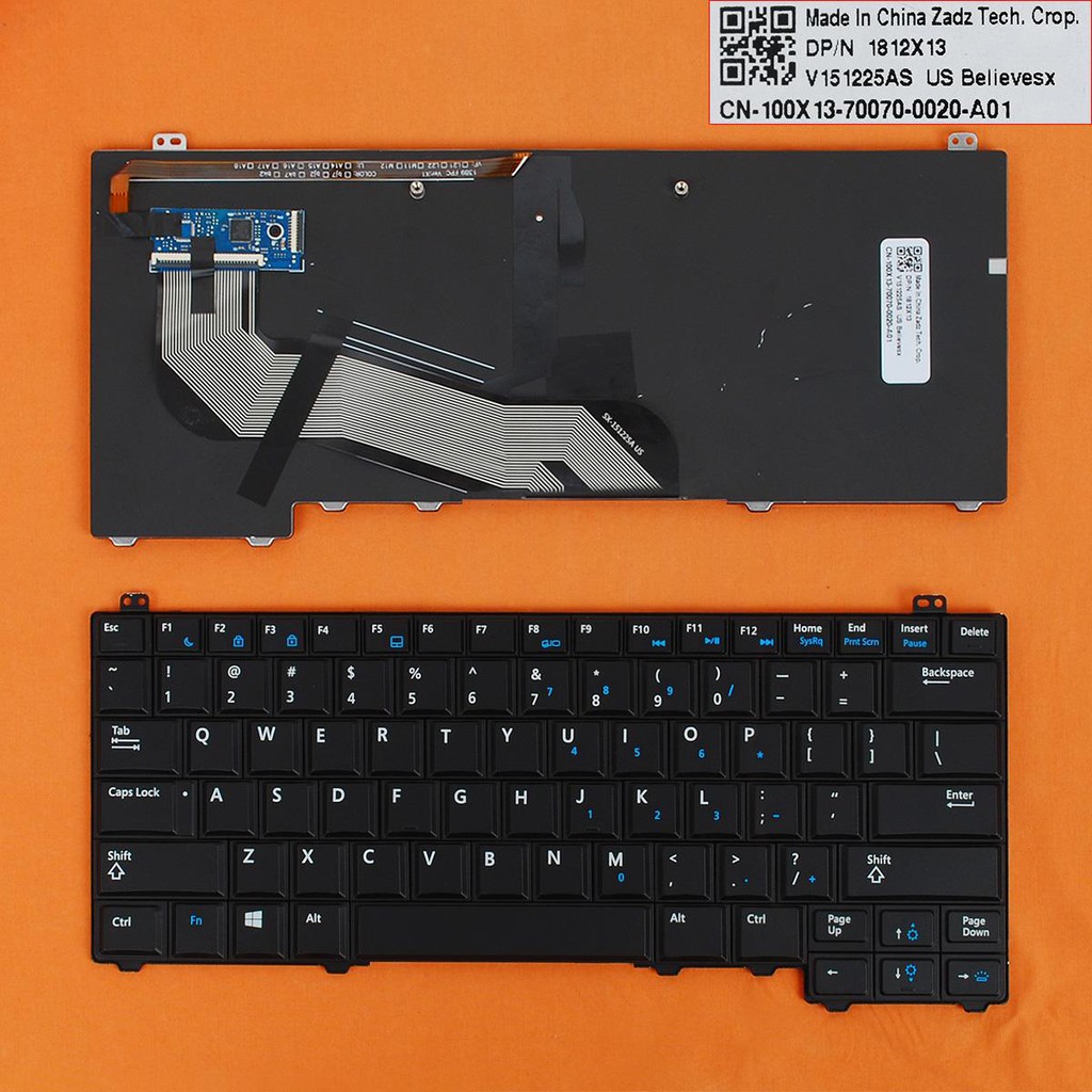 Latitude E5440 E5450 คีย์บอร์ดแบ็คไลท์