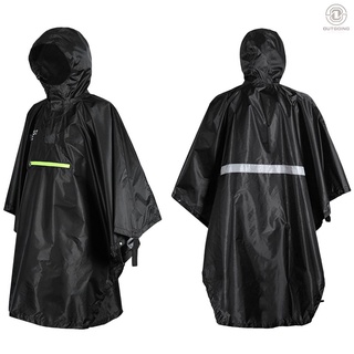 Og เสื้อกันฝนกันน้ํากันฝนสะท้อนแสง Poncho สําหรับผู้ชายผู้หญิง