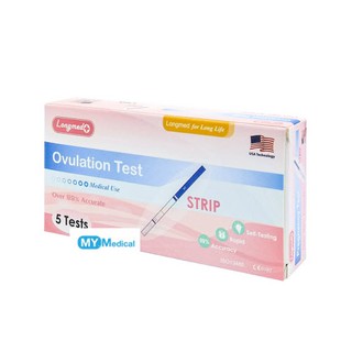 [ราคาถูก แม่นยำ] Longmed Ovulation Test Strip ที่ตรวจตกไข่ ตรวจไข่ตก แบบจุ่ม