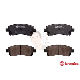 P79 024B ผ้าเบรก F (แท้ BREMBO รุ่น Black) TOYOTA อแวนซ่า APV,Carry/ Avanza 1.3 1.5 ปี2004-2016