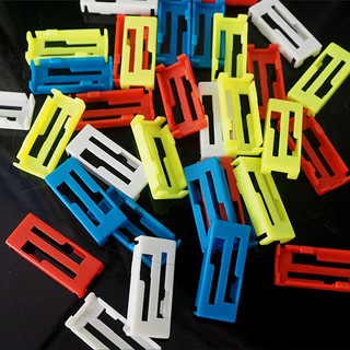 50pcs/lot Universal Servo Cable Clip Locking Fixed Buckle Servo Extension Y Line Card Fixing Locking Clips For RC Airplane Parts