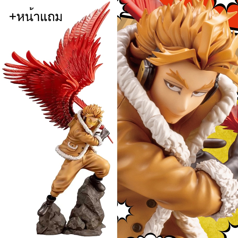 [แท้/มือ1] พร้อมส่ง +หน้ายิ้ม 1/8 ฮอว์ค MHA BHA | Takami Keigo Hawks - Boku no Hero Academia - Artfx