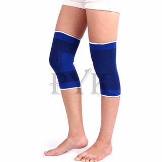 ﻿Knee Support สายรัดหัวเข่า สายรัดเพื่อสุขภาพ สายรัดสำหรับเล่นกีฬา ปั่นจักรยาน ฟิตเนส ออกกำลังกาย (1คู่)