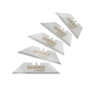 DEWALT DWHT0-11131 ใบมีดตัด UTILITY ทังสเตนคาร์ไบร์ด DEWALT DWHT0-11131 CARBIDE UTILTY BLADES-5 PACK