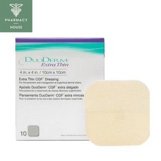 DuoDERM Extra Thin Dressing 10x10 cm ขนาด 4"x4" ( ราคาต่อ 1 แผ่น )