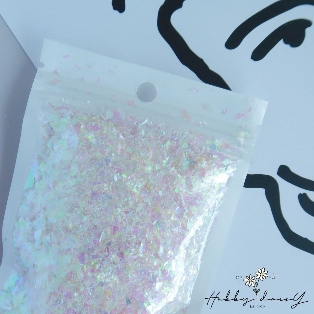Candy Paper กลิตเตอร์โฮโลแกรม 5 สี พร้อมส่ง รูปที่ 4