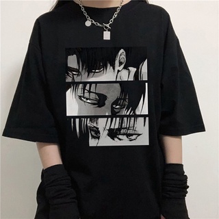 2021 ฤดูร้อนญี่ปุ่นอะนิเมะหญิงเสื้อยืดฤดูร้อน Harajuku Matsumoto Gothic แขนสั้น T-shirt