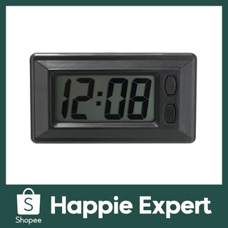 ⚡happie⚡นาฬิกาดิจิตอลหน้าจอ lcd พร้อมปฏิทินสําหรับติดรถยนต์