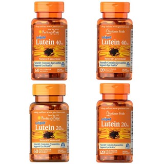 📌พร้อมส่ง  แท้ 💯% Puritan’s Pride Lutein 20mg and 40mg with Zeaxanthin 60 และ 120 Softgels