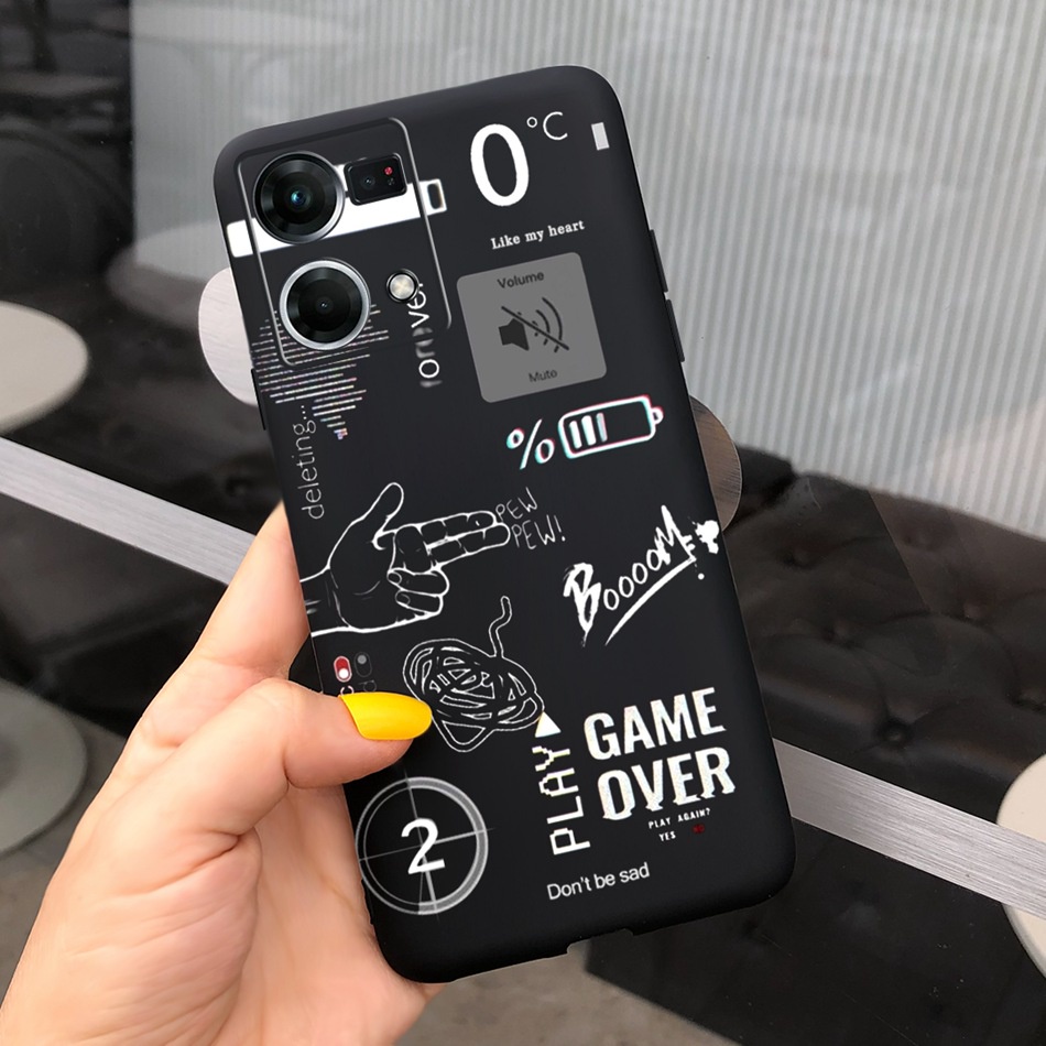 เคสโทรศัพท์มือถือ ซิลิโคนนุ่ม ลายเจลลี่น่ารัก สําหรับ Oppo Reno7 4G Reno 7Z 7 Pro SE 5G - รูปที่ 3