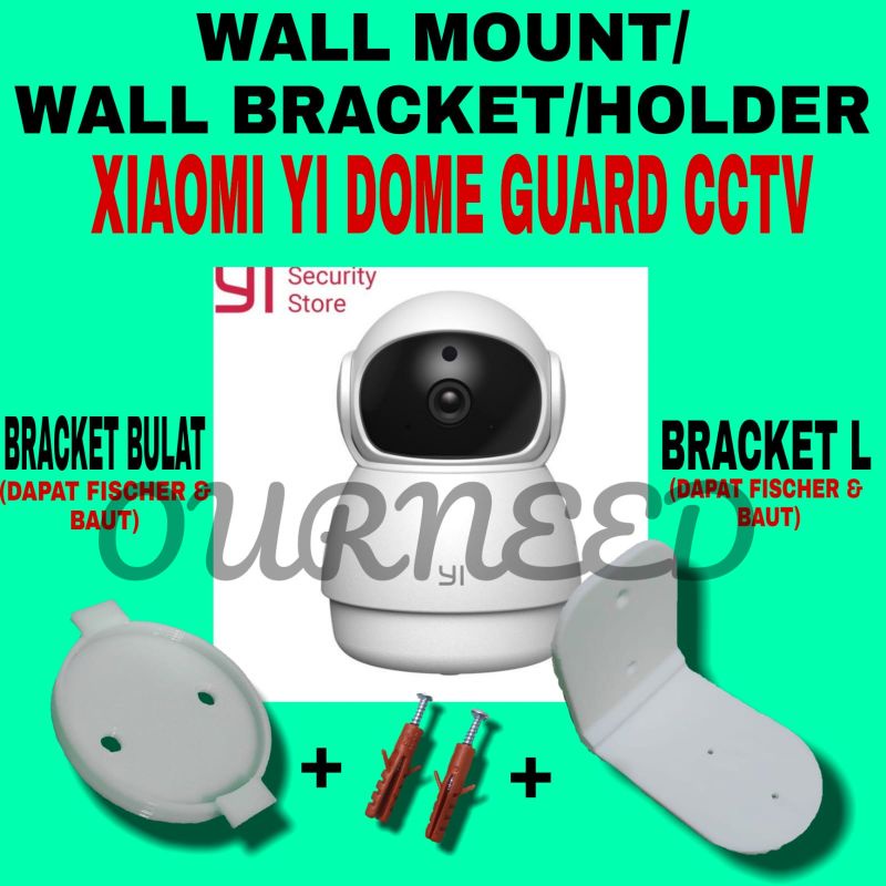 Xiaomi Yi Dome Guard กล้องวงจรปิดขายึดติดผนัง