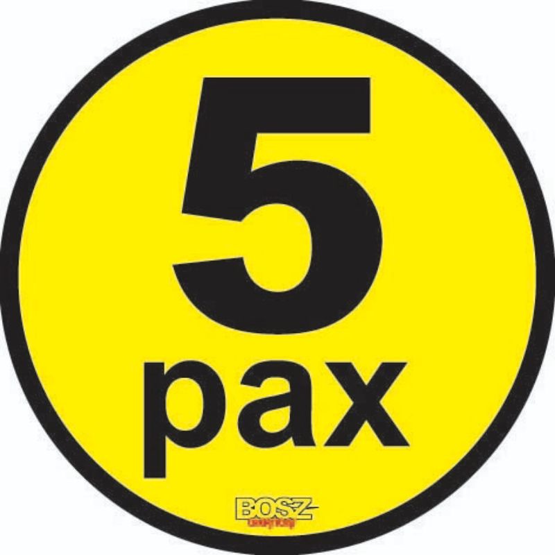 รถ Pax Vinyl "5 pax"