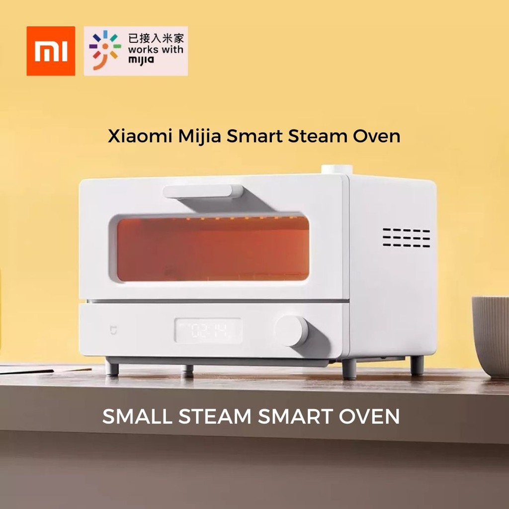 Pre-order Xiaomi Mijia Smart Steam Oven Toaster เตาอบไอน้ำ  12L 1300วัตต์ เครื่องปิ้งขนมปังไอน้ำ เซี่ยวมี