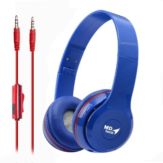 MD-TECH HS-6 Headphone หูฟังสำหรับ Smart Phone, PC, Notebook