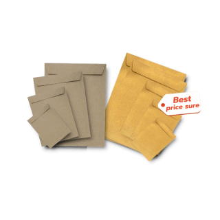 โปรโมชั่น : Saengroong ซองเอกสาร สีน้ำตาล KA  สีเทา BA 50ซอง1แพ็ค