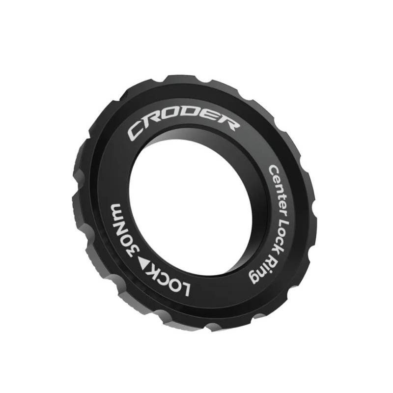 แหวนล็อคใบดิส Croder Center Lock Ring Black