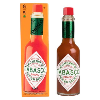 ซอสพริก ตราทาบาสโก 60 มล🌶 ตีโต ทานได้ tabasco hot sauce