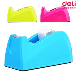 Deli 815A Tape cutting plate แท่นตัดอเนกประสงค์ แบบตั้งโต๊ะ แท่นตัดเทป ที่ตัดเทป แท่นเทป อุปกรณ์บนโต๊ะ อุปกรณ์สำนักงาน