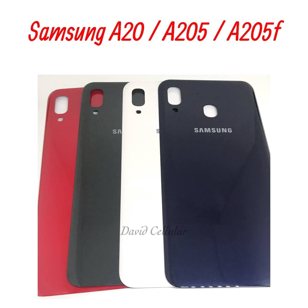 BACKDOOR SAMSUNG A20 A205 A205F - ฝาหลัง
