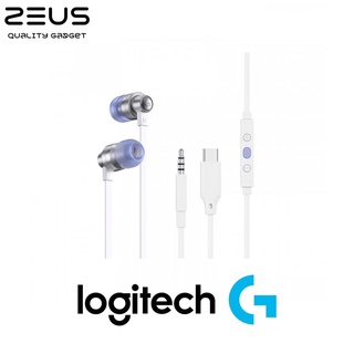 LOGITECH G333 Gaming Earphones Dual Dynamic Drive Technology 5.8 mm + 9.2 mm หูฟังเกมมิ่ง รับประกันศูนย์ไทย