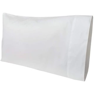 ปลอกหมอน ปลอกหมอนบอดี้ ปลอกหมอนข้าง Cotton silk 800 เส้น สีขาว ลายเรียบ Blue sleep