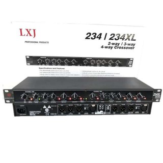 ﻿LXJ สเตอริโอครอสโอเวอร์ 2/3/4 ทาง เครื่องแยกสัญญาณเสียง รุ่น lxj234XL