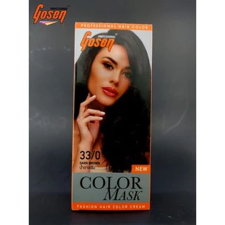 Gosen ผลิตภัณฑ์เปลี่ยนสีผม สีย้อมผม ครีมย้อมผม 22\0, 33\0, 44\0, 66\0, 88\0, 99\0