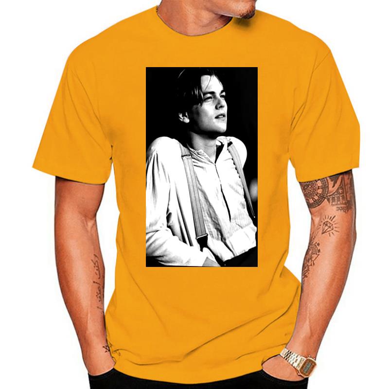 Leonardo Dicaprio T เสื้อ Leonardo Dicaprio เสื้อยืดผ้าฝ้ายแขนสั้น Tee เสื้อ Man 6xl พิมพ์คลาสสิก Aw