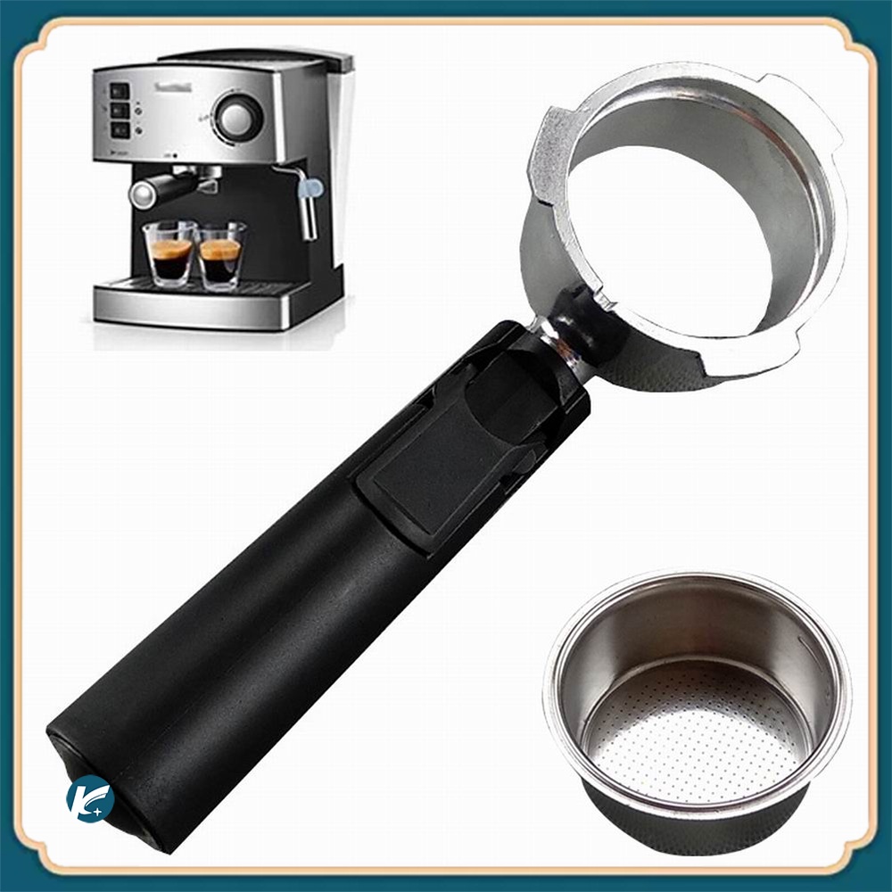 【KC】51mm（3 หู）ก้านชงกาแฟ ด้ามชงกาแฟ หัวชงกาแฟ หูที่ถอดออกได้ตะกร้า Bottomless Portafilter for Espresso Coffee Machine