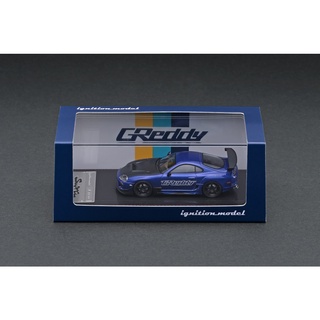 Ignition Model 1/64 Toyota Supra (JZA80) RZ Blue Metallic GReddy