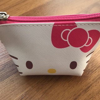 กระเป๋าสตางค์ ใส่เหรียญ hello kitty harajuku japan สีชมพู ลายเฮลโหล คิตตี้ ใส่ของ