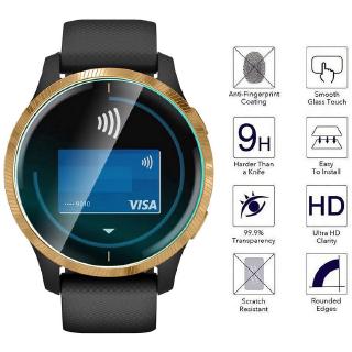 ฟิล์มกระจกนิรภัย ป้องกันรอยหน้าจอ สําหรับ Garmin Venu smart watch 3 ชิ้น