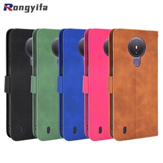 For Nokia X20 X10 1.4 C1 Plus 7.3 6.3 G10 G20 5.4 2.4 Phone Case Flip Leather Business Simple Wallet Card Package Slots Stand Holder Case Cover