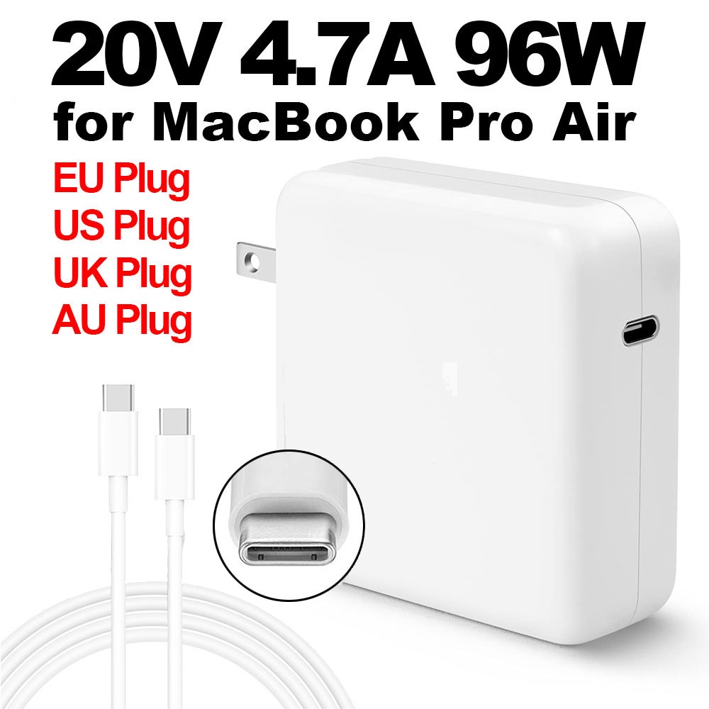 ที่ชาร์จ USB C สําหรับ Book Pro 13 นิ้ว 12 นิ้ว Type C PD สําหรับ Asus DELL HP 96W 87W 61W Mac