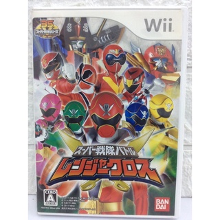 แผ่นแท้ [Wii] Super Sentai Battle: Ranger Cross (Japan) (RVL-SRJJ-JPN)