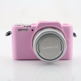 ซิลิโคนกล้อง panasonic lumix g gf7 gf8 สีชมพู