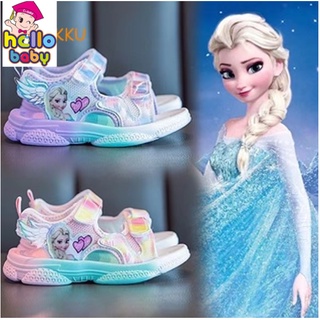 รองเท้าแตะ รองเท้าชายหาด ขนาดใหญ่ ลายเจ้าหญิงเอลซ่า น่ารัก  …
