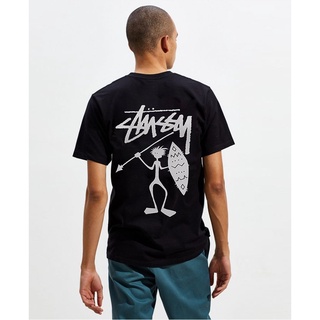 [S-5XL] Stussy ฤดูร้อนใหม่ ยุโรปและอเมริกา แบรนด์ไทด์ ปักป่า เสื้อยืด คลาสสิก คู่รัก ชาย และหญิง กับเสื้อยืดเดียวกัน