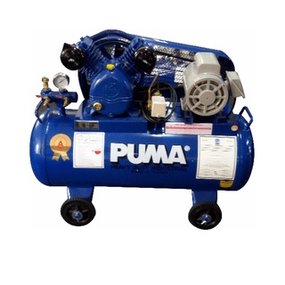 PUMA ปั๊มลมสายพานพร้อมมอเตอร์ 1 HP ขนาด 92 ลิตร รุ่น PP21-WM