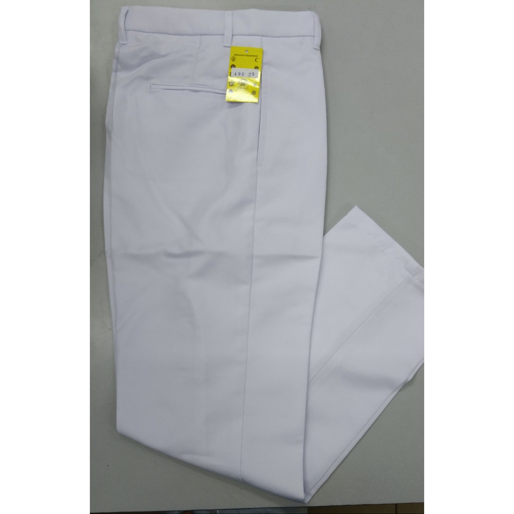 กางเกงขายาวสีขาว (MOHAWK)