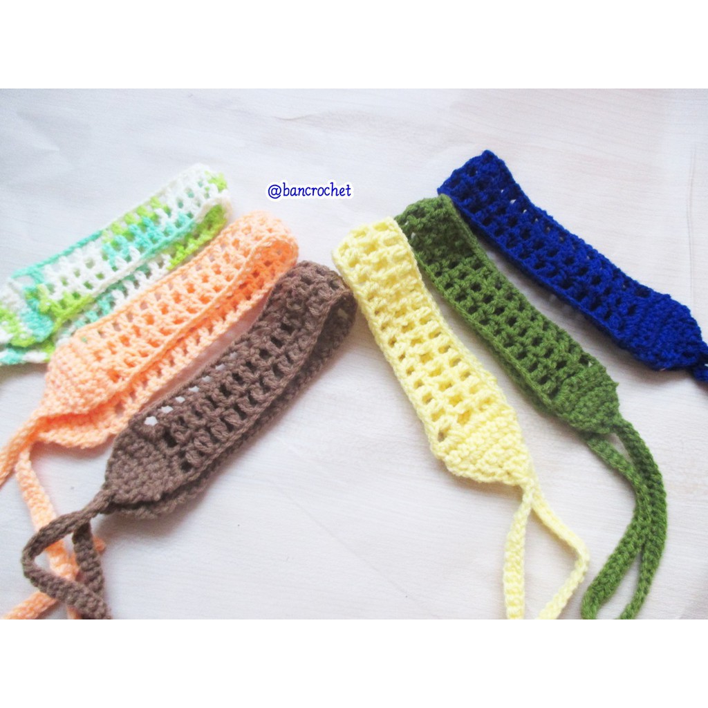 ครีม น้ำตาล มาแล้วจ้าาา มีสีมาเพิ่ม!!!!  ที่คาดผมถักโครเชต์ ที่คาดผมวินเทจ ที่คาดผมแฮนด์เมด พร้อมส่งค่ะ