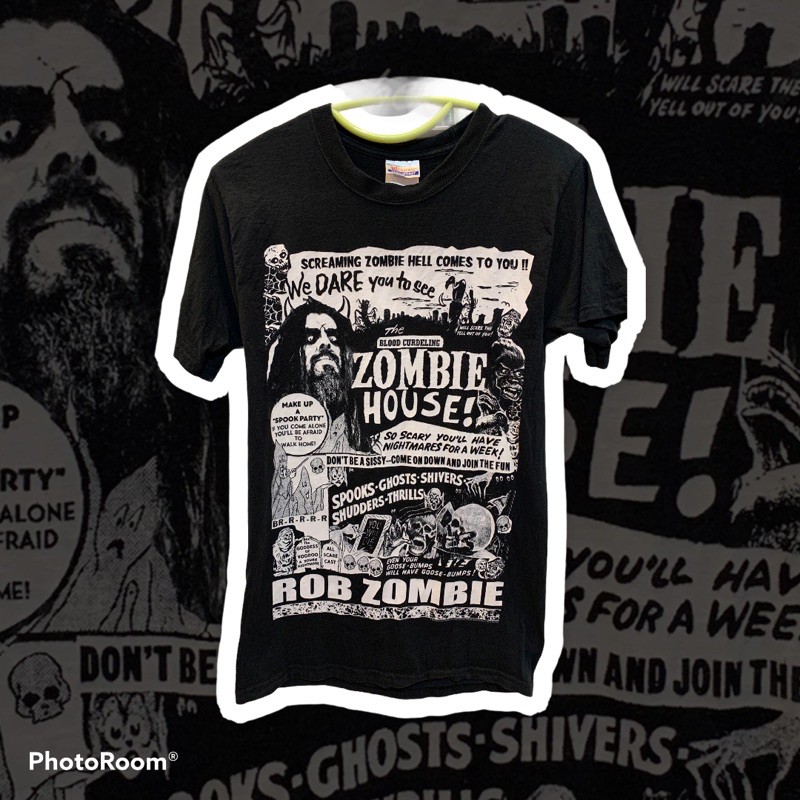 ROB ZOMBIE T-Shirt Zombie House!!🔥