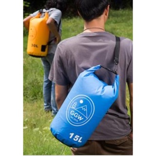 กระเป๋ากันน้ำ 15L : สีน้ำเงิน