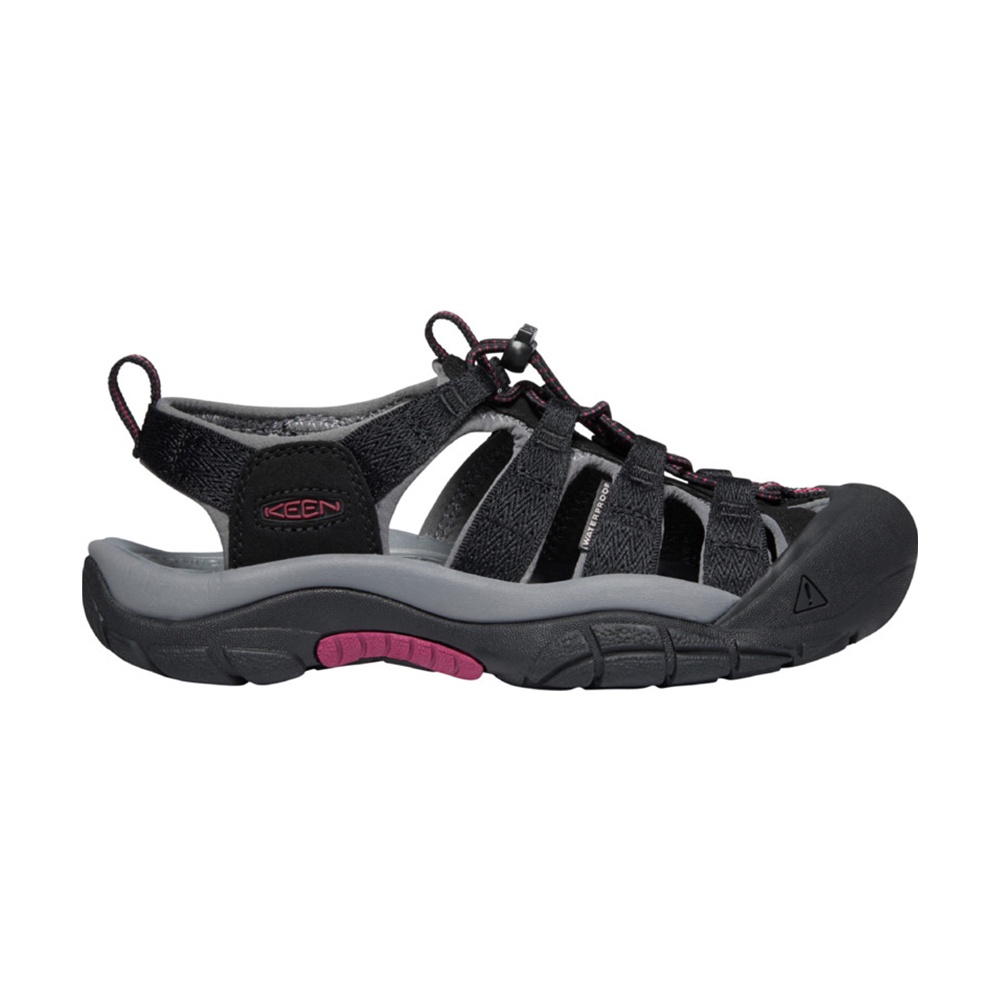 Keen รองเท้าผู้หญิง รุ่น Women's NEWPORT H2 (BLACK/RASPBERRY WINE)
