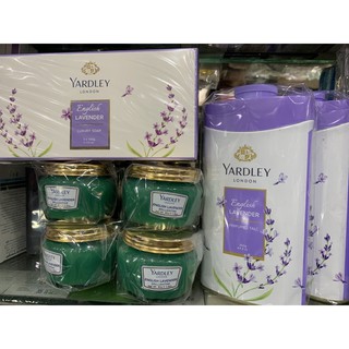 Yardley London น้ำมันใส่ผม แป้ง สบู่ก้อน สเปรย์ น้ำหอม(แพ็ค/ก้อน)English Lavender ยาร์ดเลย์ ของแท้100%จากอังกฤษ(สุดคุ้ม)