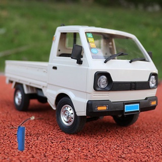 [Homyl1] Wpl D12 Mini Rc Truck 1:16 รถบังคับวิทยุมีไฟ Led แบตเตอรี่ 1 ชิ้น