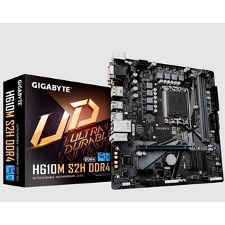 MAINBOARD GIGABYTE H610M-S2H-DDR4 LGA-1700 (รับประกัน3ปี)